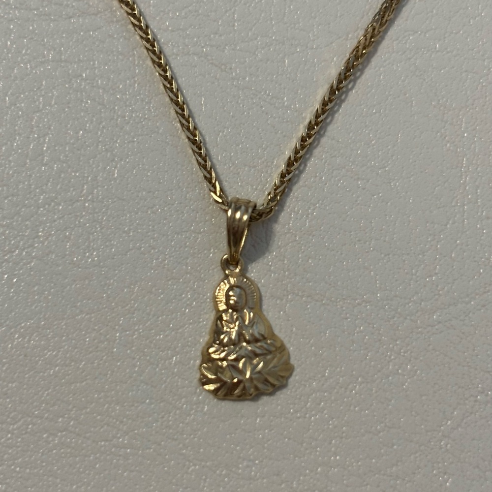 14k solid gold necklace